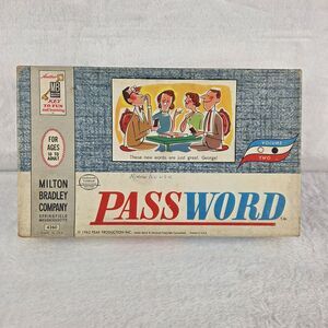 Vintage 1962 Milton Bradley Password Volume Two Board Game 4260